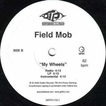 Field Mob - So What / My Wheels (12")