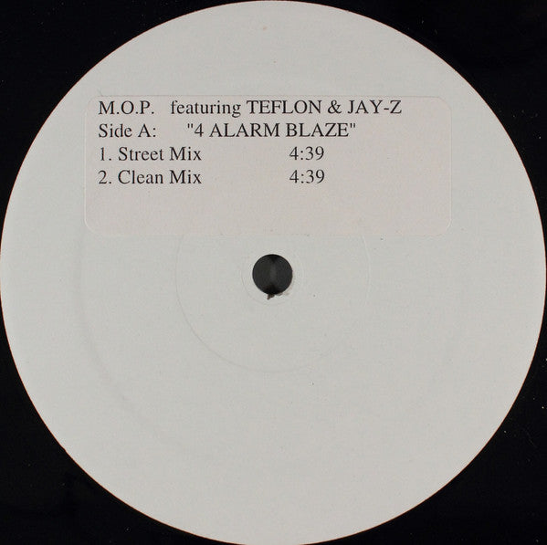 M.O.P. : 4 Alarm Blaze (12", W/Lbl, Sti)