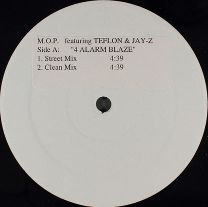 M.O.P. : 4 Alarm Blaze (12", W/Lbl, Sti)
