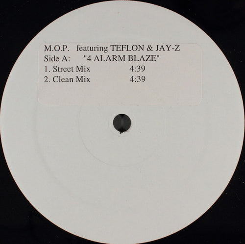 M.O.P. : 4 Alarm Blaze (12", W/Lbl, Sti)