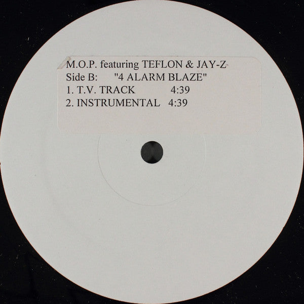 M.O.P. : 4 Alarm Blaze (12", W/Lbl, Sti)