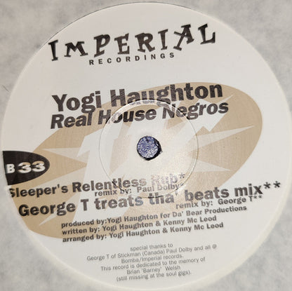 Yogi Haughton - Real House Negros (12")