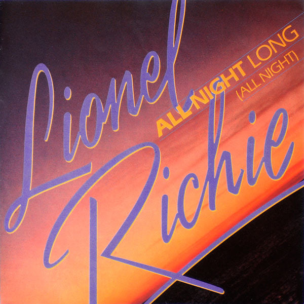 Lionel Richie - All Night Long (All Night) (7", Single, Pus)