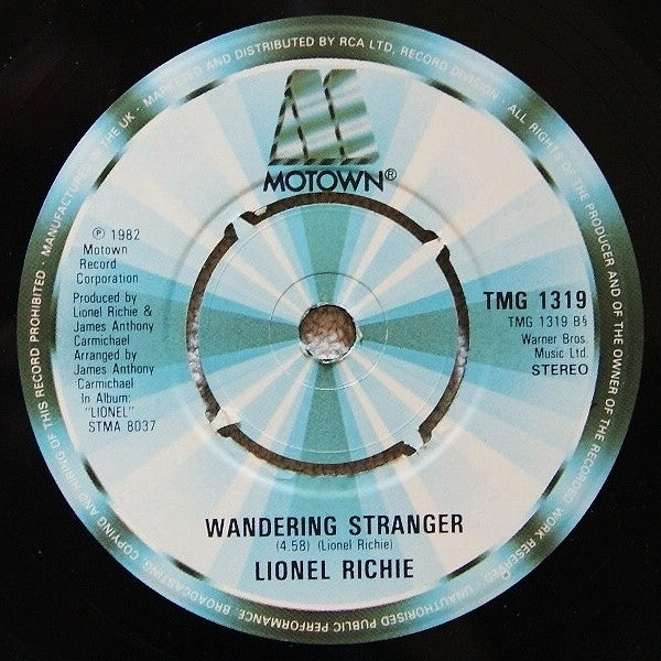 Lionel Richie - All Night Long (All Night) (7", Single, Pus)
