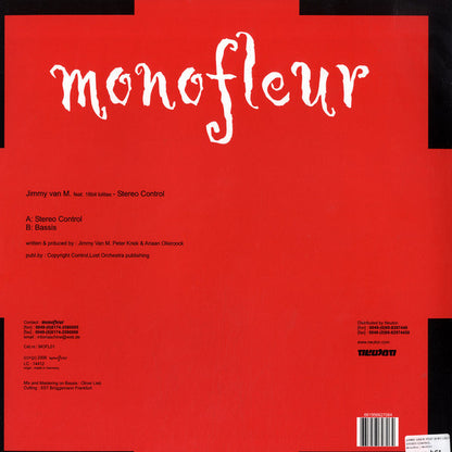 Jimmy Van M Feat. 16 Bit Lolita's : Stereo Control (12")