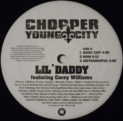 Chopper Young City* - Lil' Daddy (Remix) / Lil' Daddy (12", Single, Promo)