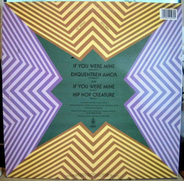 Mellow Man Ace : If You Were Mine (12")