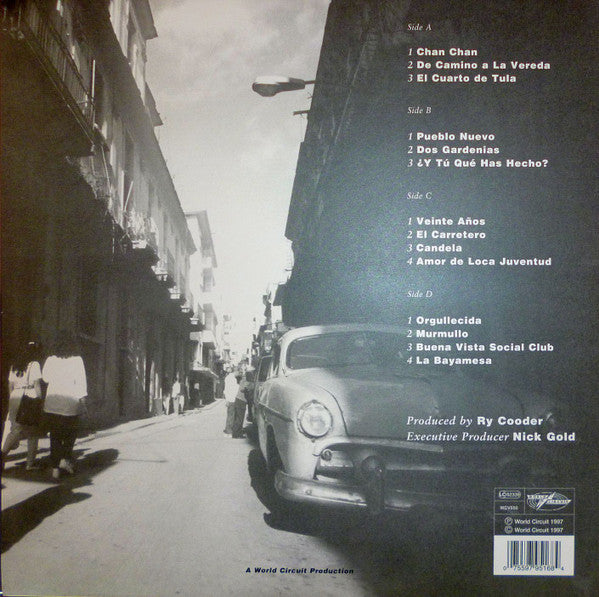 Buena Vista Social Club - Buena Vista Social Club (2xLP, Album, RE, Gat)