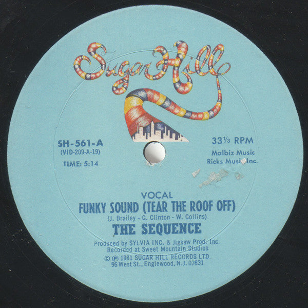 The Sequence - Funky Sound (Tear The Roof Off) (12")