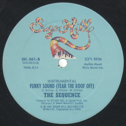 The Sequence - Funky Sound (Tear The Roof Off) (12")