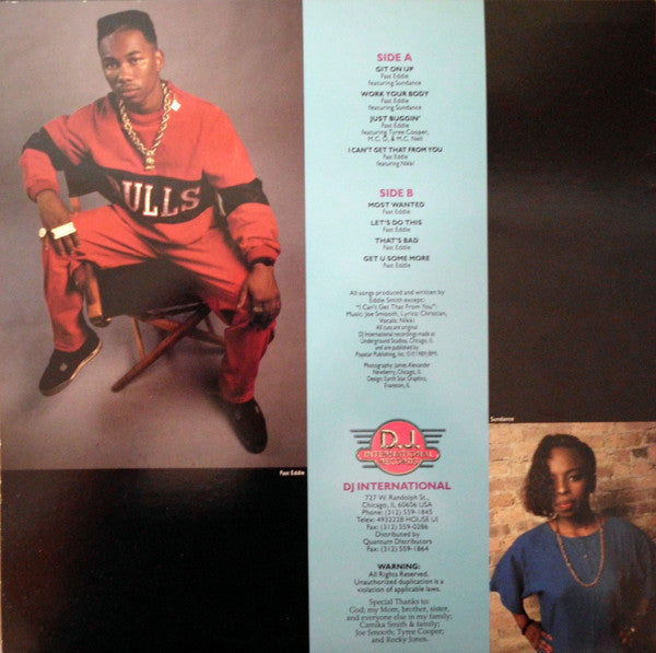 Fast Eddie* - Most Wanted (LP, Album)