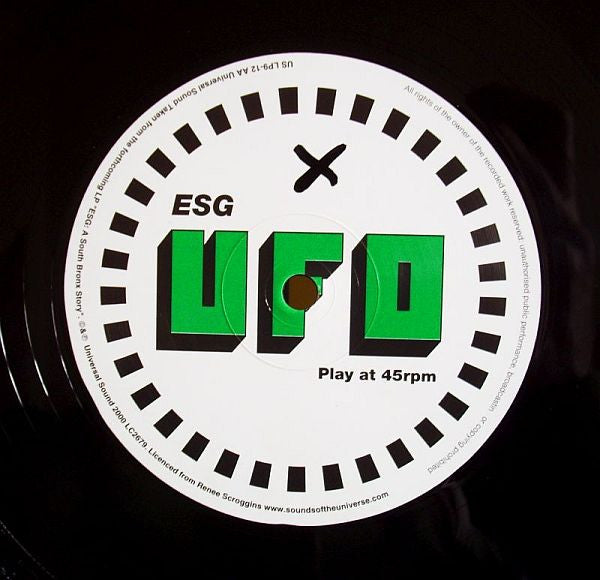 ESG : Moody / UFO (12", Smplr)