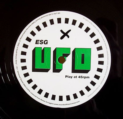 ESG : Moody / UFO (12", Smplr)