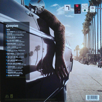 Dr. Dre - Compton (A Soundtrack By Dr. Dre) (2xLP, Album)
