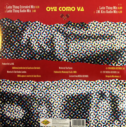 Tito Puente Jr. & The Latin Rhythm : Oye Como Va (Latin Thing Remixes) (12", Maxi)
