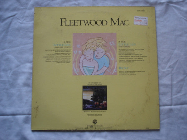 Fleetwood Mac : Little Lies (Extended Version) (12", Maxi)