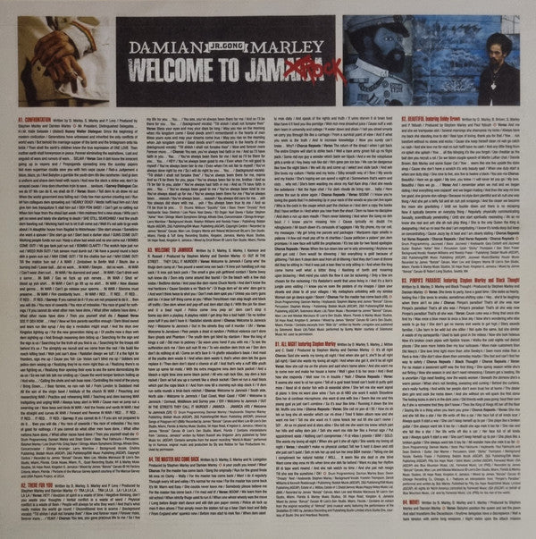 Damian Marley : Welcome To Jamrock (2xLP, Album)