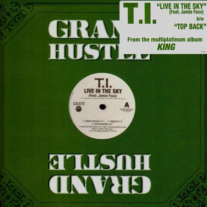 T.I. : Live In The Sky / Top Back (12", Promo)