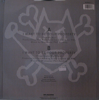 Blue Mercedes - I Want To Be Your Property (12")