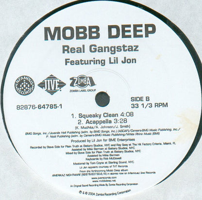 Mobb Deep - Real Gangstaz (12")