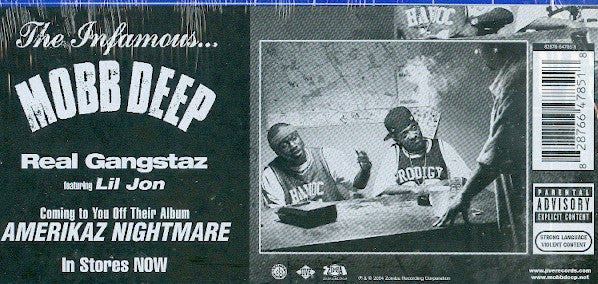 Mobb Deep - Real Gangstaz (12")