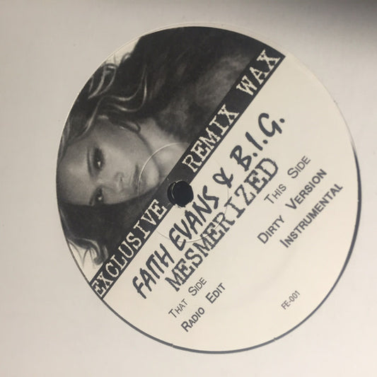 Faith Evans & Notorious B.I.G. : Mesmerized (Remix) (12", Single, Unofficial)