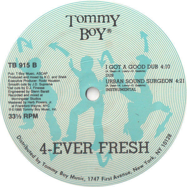 4-Ever Fresh : I Got A Good Thang  (12")