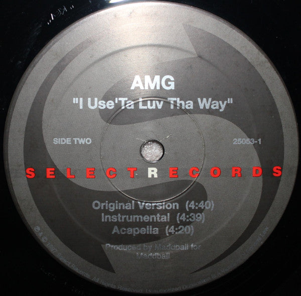 AMG : Pimp's Anthem (12", Single)