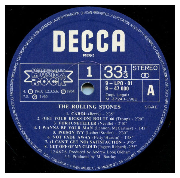 The Rolling Stones - The Rolling Stones (LP, Comp, RE)