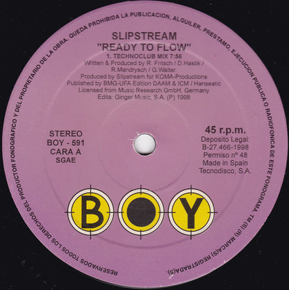 Slipstream - Ready To Flow (12")