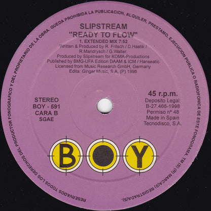 Slipstream - Ready To Flow (12")