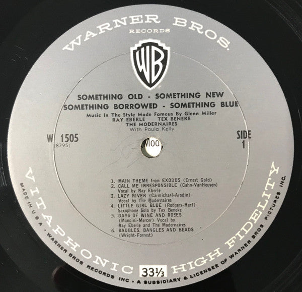 Tex Beneke, Ray Eberle, The Modernaires With Paula Kelly : Something Old - Something New - Something Borrowed - Something Blue; Music In The Style Made Famous By Glenn Miller (LP, Album, Mono)