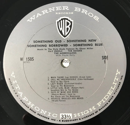 Tex Beneke, Ray Eberle, The Modernaires With Paula Kelly : Something Old - Something New - Something Borrowed - Something Blue; Music In The Style Made Famous By Glenn Miller (LP, Album, Mono)