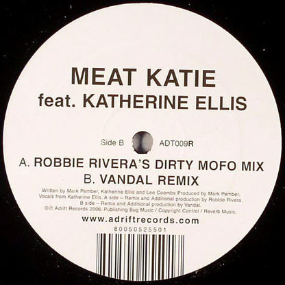 Meat Katie Feat. Katherine Ellis : Round And Round (Remixes) (12")