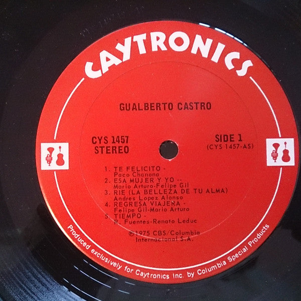 Gualberto Castro : Gualberto Castro (LP, Album)