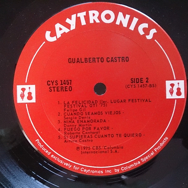 Gualberto Castro : Gualberto Castro (LP, Album)