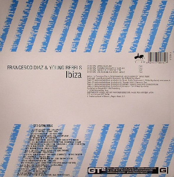 Francesco Diaz & Young Rebels - Ibiza (12")
