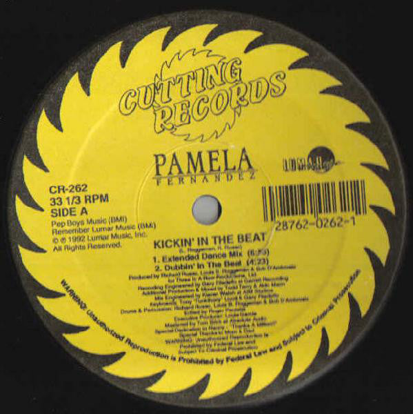 Pamela Fernandez : Kickin' In The Beat (12")