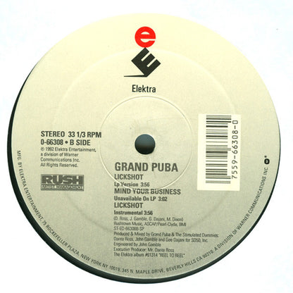Grand Puba - Ya Know How It Goes / Lickshot (12")