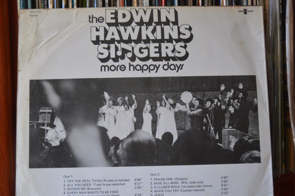 Edwin Hawkins Singers : More Happy Days (LP)