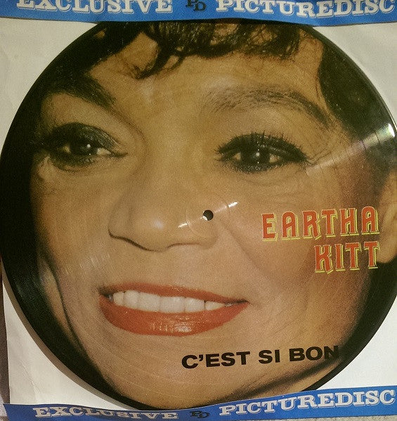 Eartha Kitt - C'Est Si Bon (LP, Album, Pic, RE, Blu)