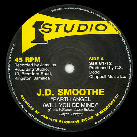 J.D. Smoothe : Earth Angel (Will You Be Mine) (12", Single)