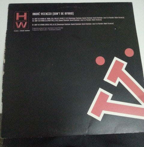 Andre Vicenzzo : Don't Be Afraid (12")