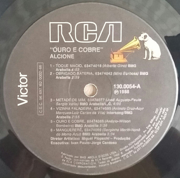 Alcione - Ouro & Cobre (LP, Album)