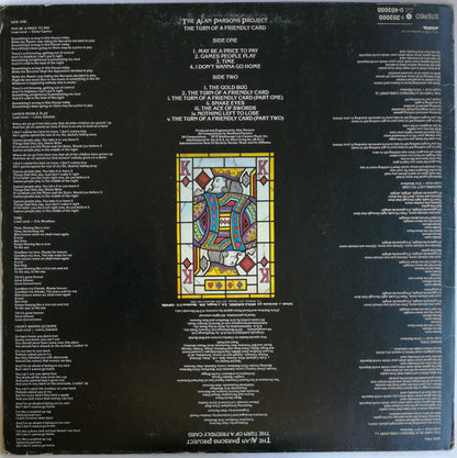 The Alan Parsons Project : The Turn Of A Friendly Card (LP, Album)