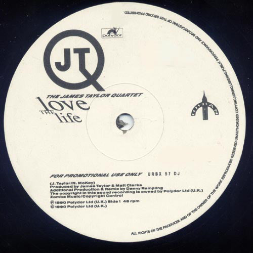 JTQ* - Love The Life (12", Promo)