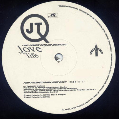JTQ* - Love The Life (12", Promo)
