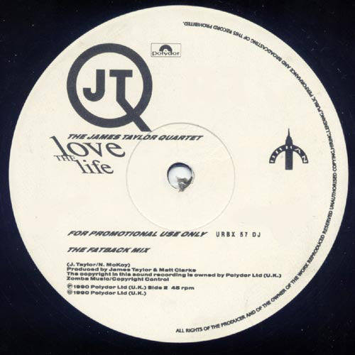 JTQ* - Love The Life (12", Promo)