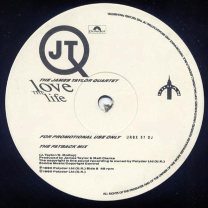 JTQ* - Love The Life (12", Promo)