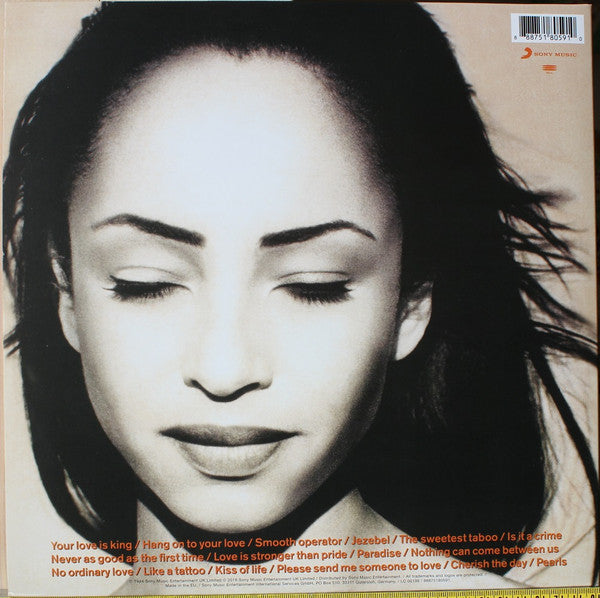 Sade : The Best Of Sade (2xLP, Comp, RE, RP, Gat)